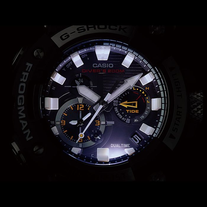 Relógio CASIO G-SHOCK Frogman masculino GWF-A1000-1A4DR - aconfianca