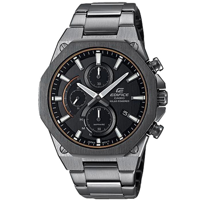 Relógio CASIO EDIFICE masculino cinza EFS-S570DC-1AUDF - aconfianca