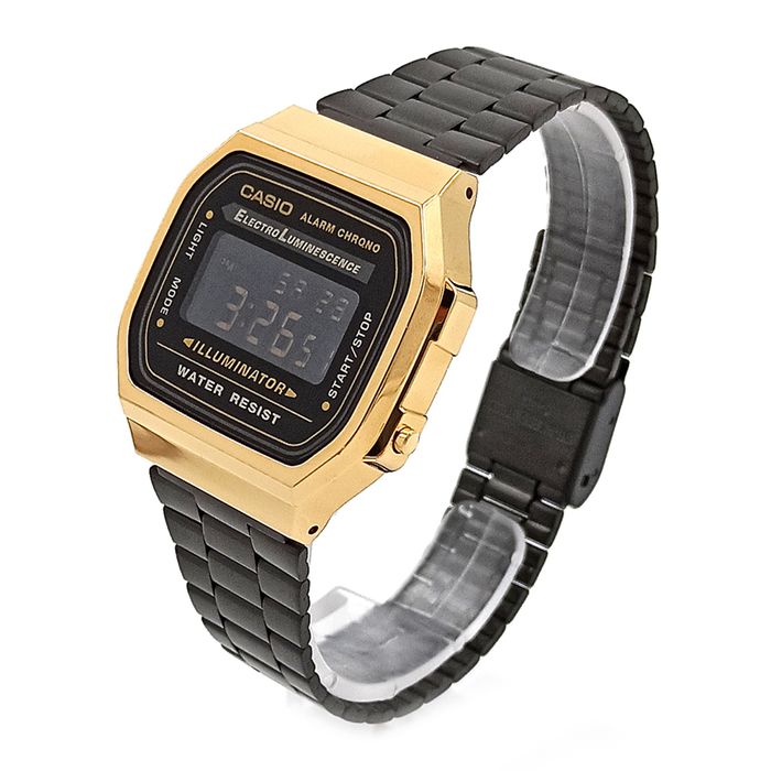 Relógio Casio Vintage Digital Unissex Grafite A168WEMB-1BDF-SC - Lojas  Tesouro