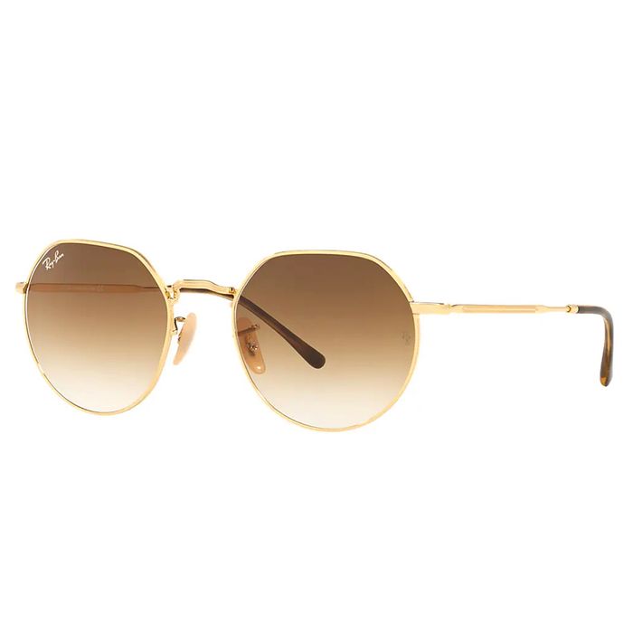 rb300 ゴールド Óculos de Sol RAY-BAN Jack unissex dourado RB3565L 001/51 53