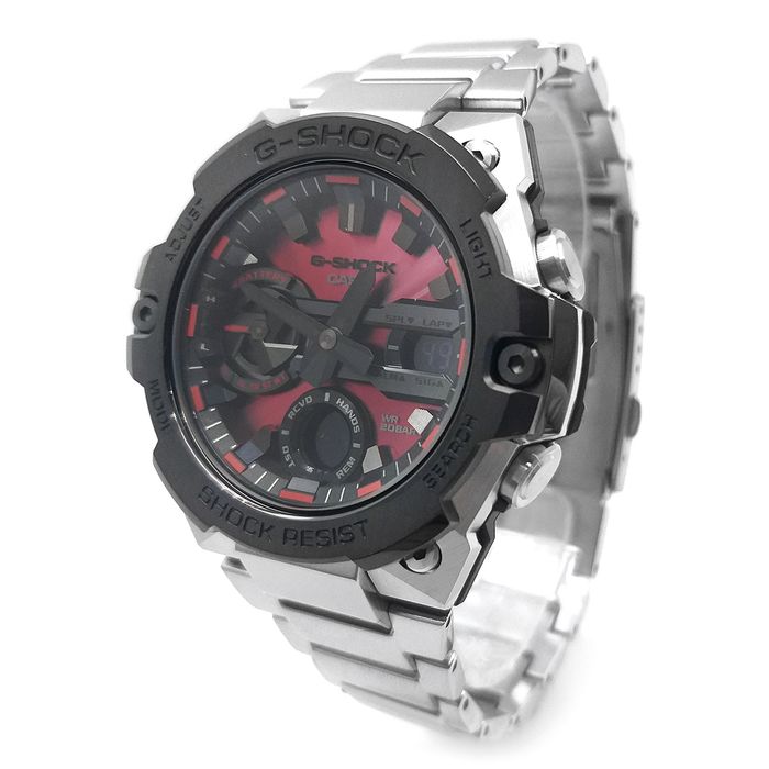Relógio CASIO G-SHOCK G-Steel masculino aço GST-B400AD-1A4DR