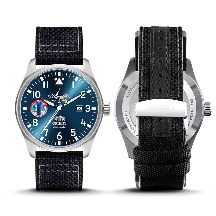 Relógio Orient FAB Esquadrilha da Fumaça YN8TT003 D2SX - aconfianca