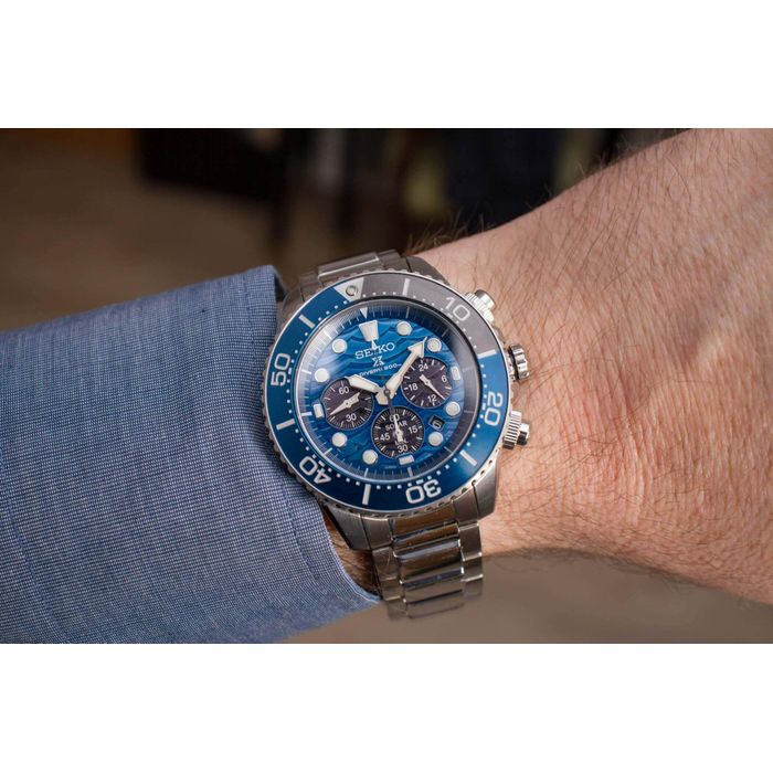 Relógio SEIKO Prospex Diver's solar cronógrafo SSC741P1 D1SX