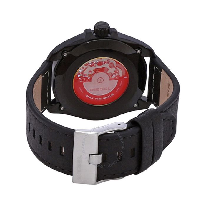 Relógio DIESEL masculino Automático couro DZ1967B1 P1PX - aconfianca
