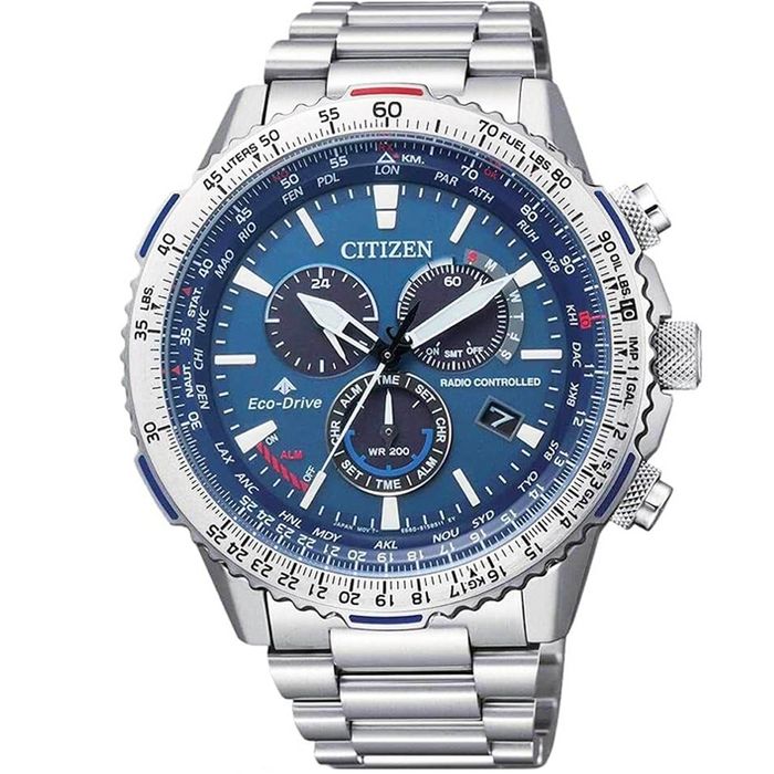 CITIZEN Eco-Drive Titanium クロノグラフ　h950 Relógio CITIZEN Promaster Eco-Drive CB5000-50L TZ31098F - aconfianca