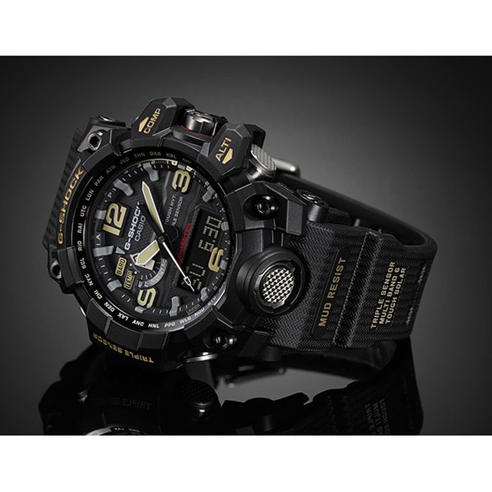 Relógio CASIO G-SHOCK Mudmaster masculino GWG-1000-1ADR - aconfianca