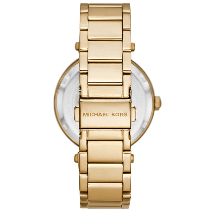 Relógio MICHAEL KORS feminino dourado pedras MK7283/1DN - aconfianca