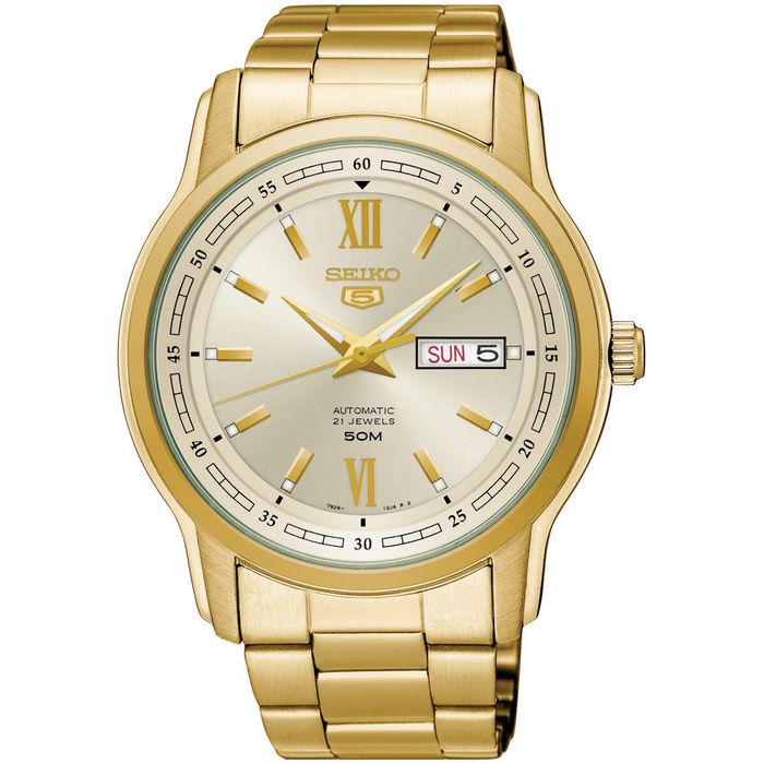 Relógio SEIKO 5 Sports 21 Jewels Automático SNKP20B1 C3KX - aconfianca