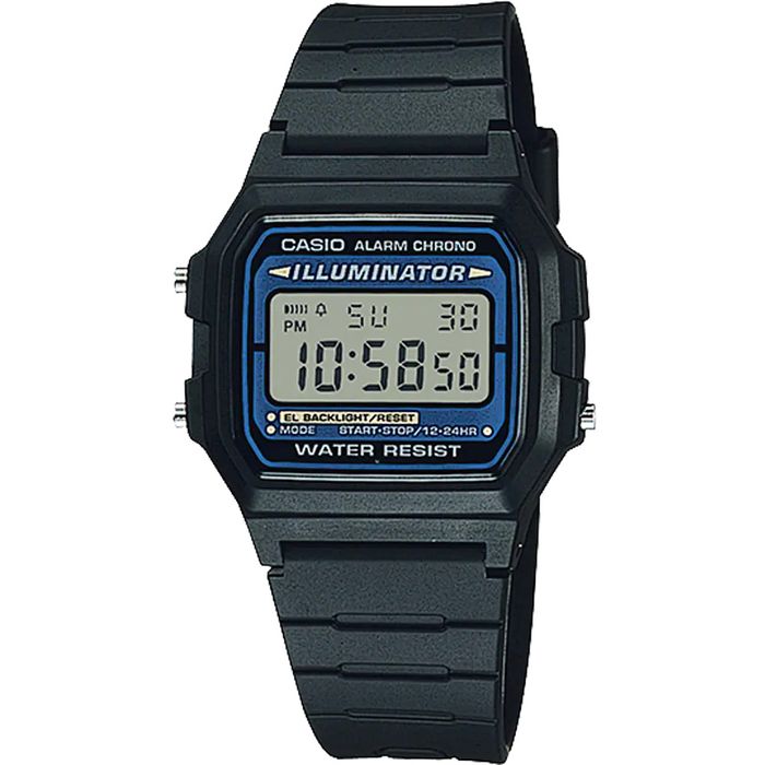 Relógio CASIO unissex digital F-105W-1ADF - aconfianca