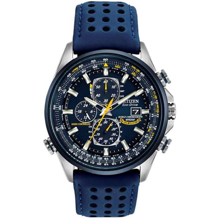Relógio CITIZEN Eco-Drive Blue Angels TZ31650A AT8020-03L - aconfianca