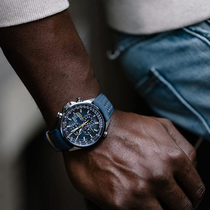 Relógio CITIZEN Eco-Drive Blue Angels TZ31650A AT8020-03L - aconfianca