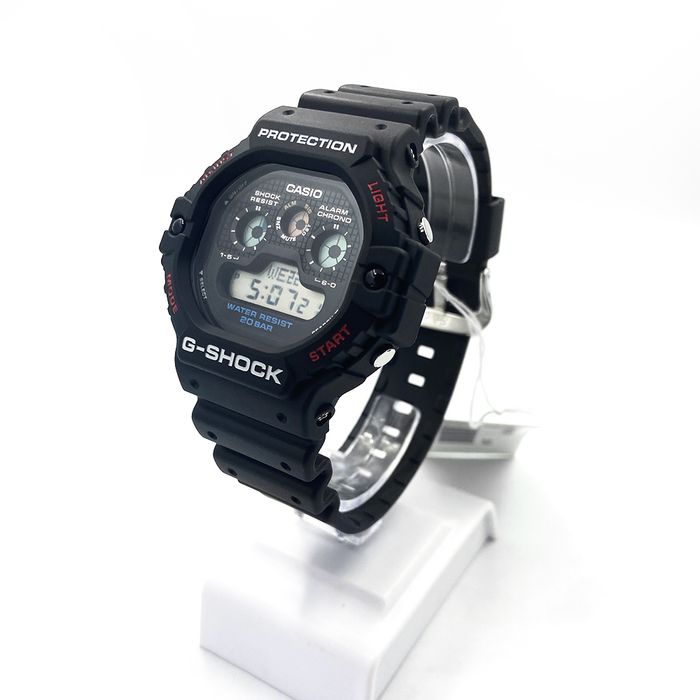 Relógio CASIO G-SHOCK masculino digital preto DW-5900-1DR - aconfianca
