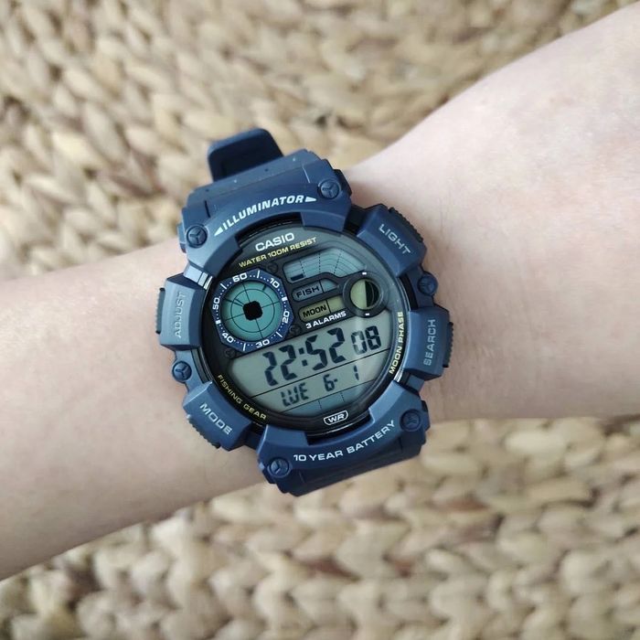 Casio illuminator online azul