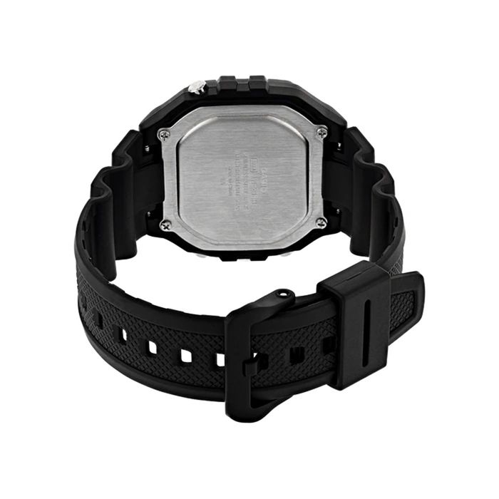 Relógio CASIO Illuminator masculino preto W-218H-1AVDF - aconfianca