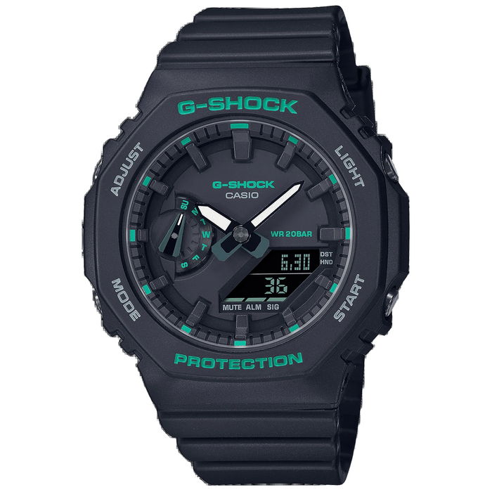 Relógio CASIO G-SHOCK anadigi feminino GMA-S2100GA-1ADR - aconfianca