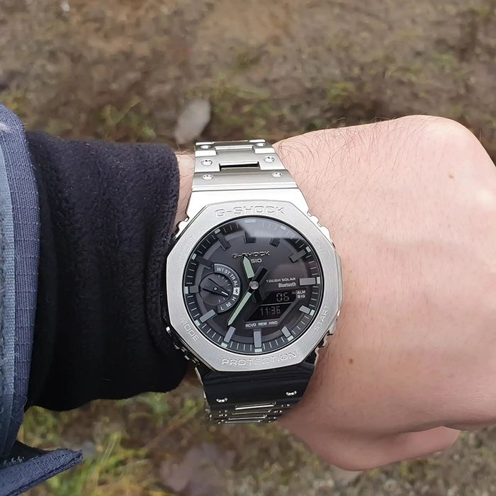 Relógio CASIO G-SHOCK tough solar bluetooth GM-B2100D-1ADR