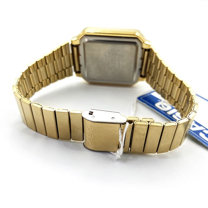 Relógio CASIO VINTAGE dourado digital unissex A120WEG-9ADF