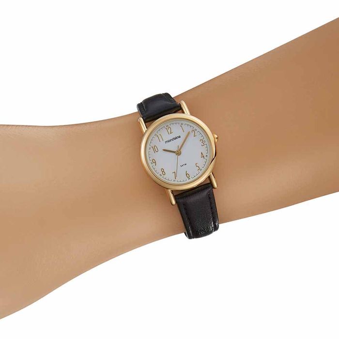 Relógio MONDAINE troca pulseiras feminino 83485LPMKDH1 - aconfianca