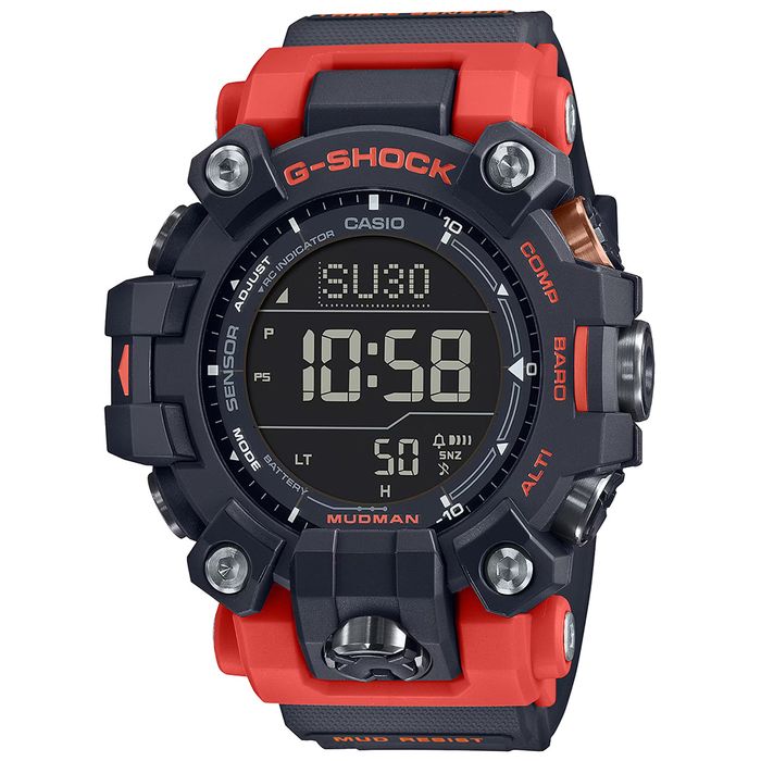 Relógio G-SHOCK Mudman digital masculino GW-9500-1A4DR - aconfianca