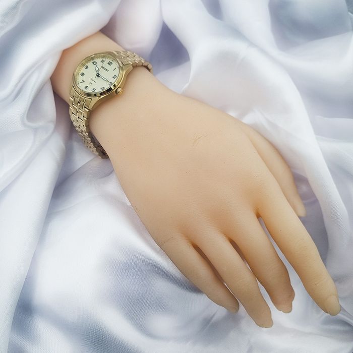 Relógio ORIENT feminino analógico dourado FGSS1248 C2KX