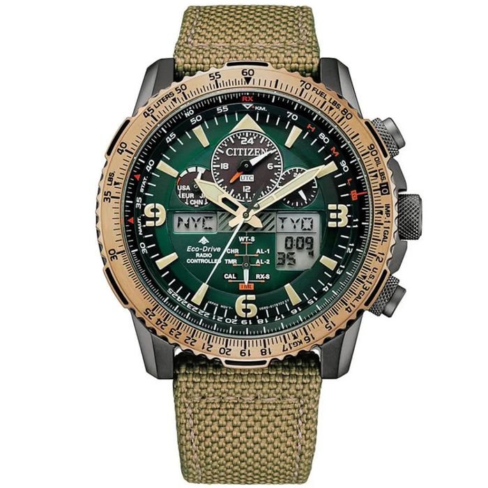 Relógio CITIZEN Sky Hawk Eco-Drive TZ31810G JY8074-11X - aconfianca