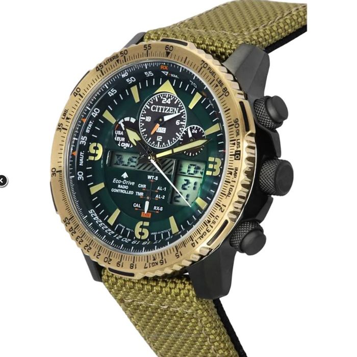 Relógio CITIZEN Sky Hawk Eco-Drive TZ31810G JY8074-11X - aconfianca