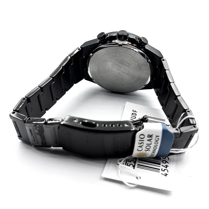 Relógio CASIO EDIFICE preto masculino EQS-950DC-2AVUDF - aconfianca
