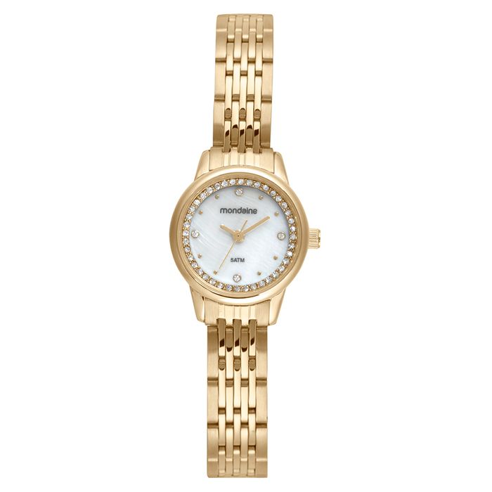 Plantplan　ウィンゾリー　27・30 マトメ買い Relógio MONDAINE feminino analógico madrepérola 32751LPMVDE1