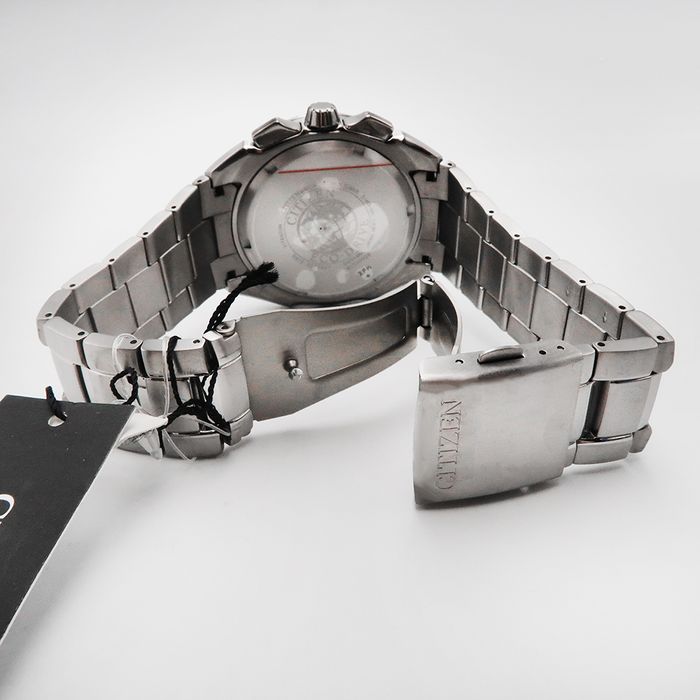 Relógio CITIZEN Eco-drive cronógrafo prata titanium TZ30197K