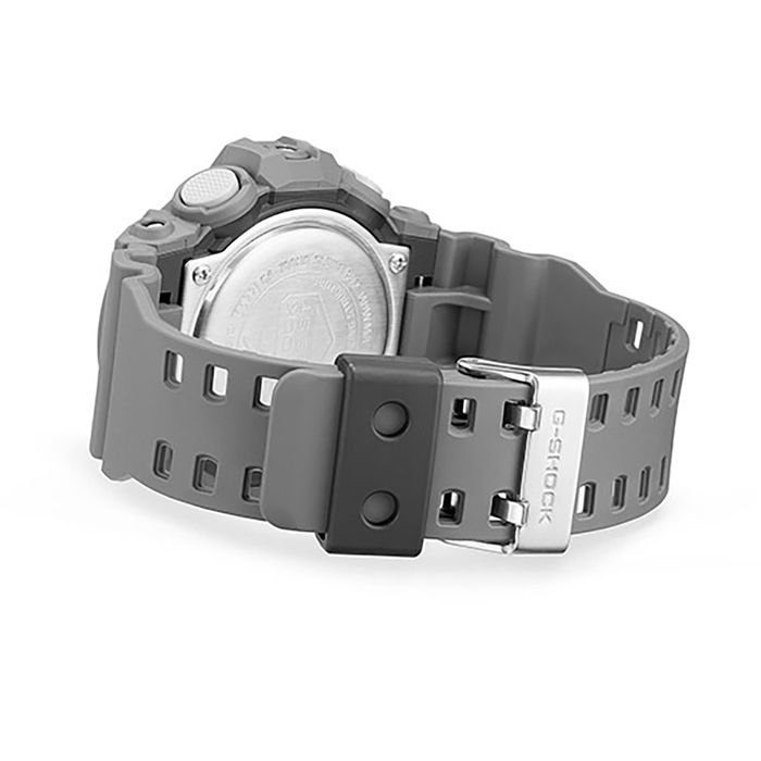 Relógio CASIO G-SHOCK cinza anadigi masculino GA-700HD-8ADR