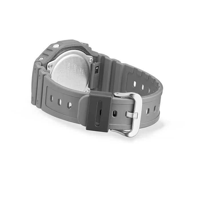 Relógio CASIO G-SHOCK cinza anadigi masculino GA-2100HD-8ADR