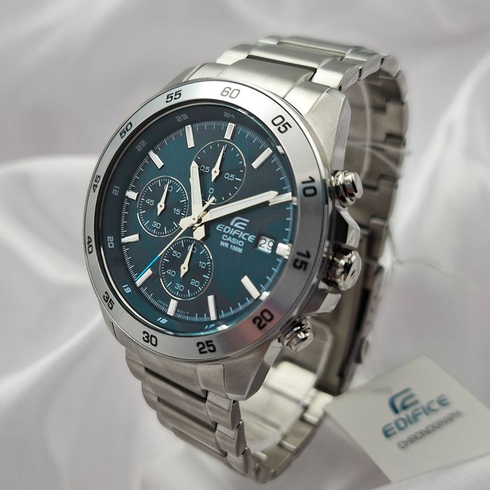 Relógio CASIO EDIFICE cronógrafo verde EFR-526D-2AVUDF - aconfianca