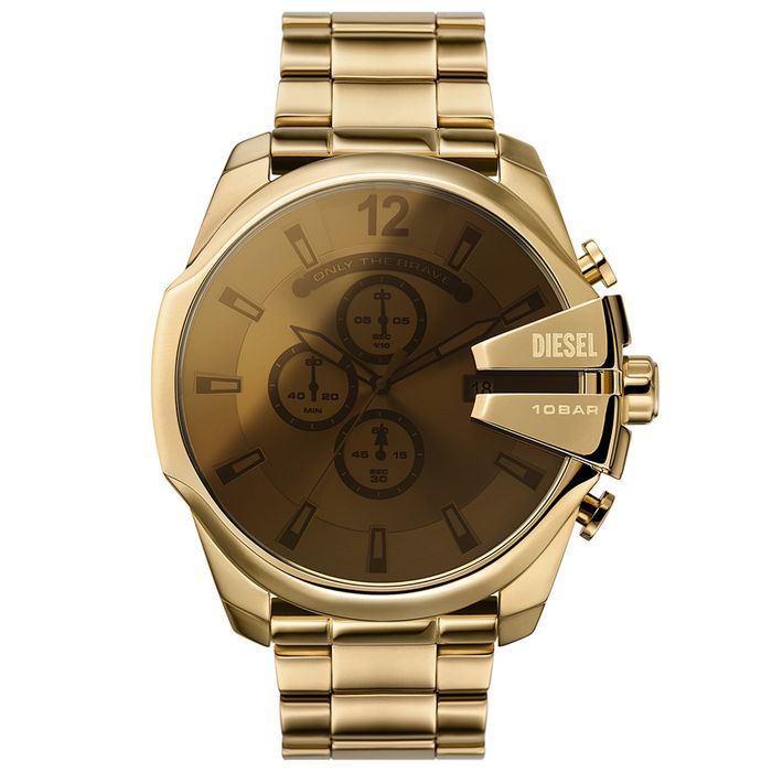 Relógio DIESEL dourado masculino DZ4662B1 G2KX - aconfianca Relógio DIESEL dourado masculino DZ4662B1 G2KX - aconfianca