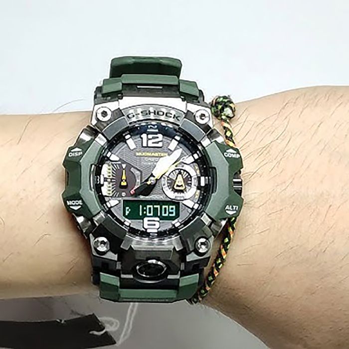 Relógio G-SHOCK Mudmaster solar masculino GWG-B1000-3ADR - aconfianca