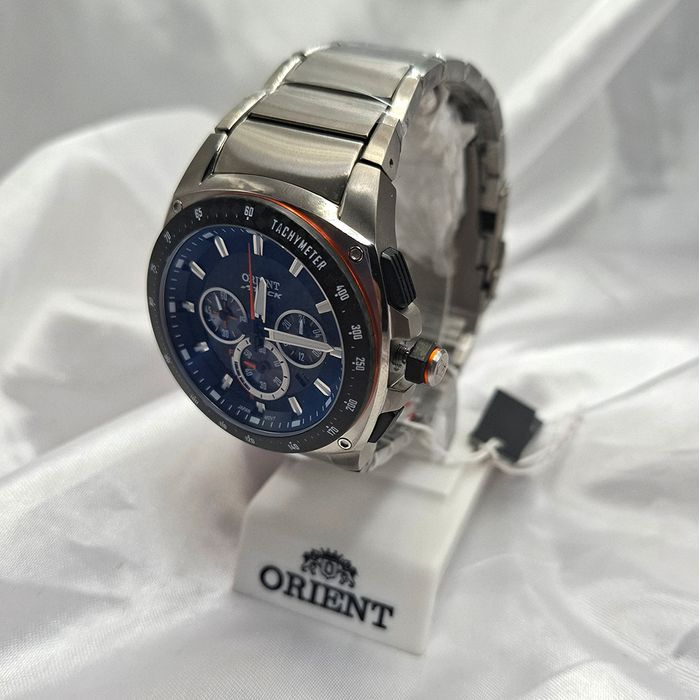 Relógio ORIENT speed tech masculino solar MBTTC018 P1SX-EL