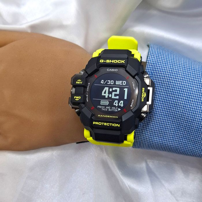 Relógio G-SHOCK Rangeman digital masculino GPR-H1000RY-1A9DR