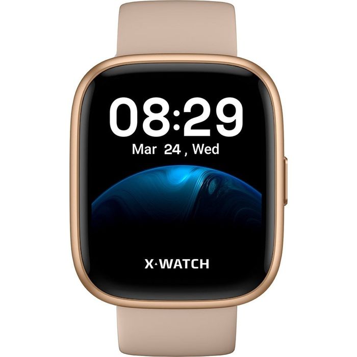 Relógio X-WATCH Unissex smartwatch Bege XSWUQPI003A - aconfianca
