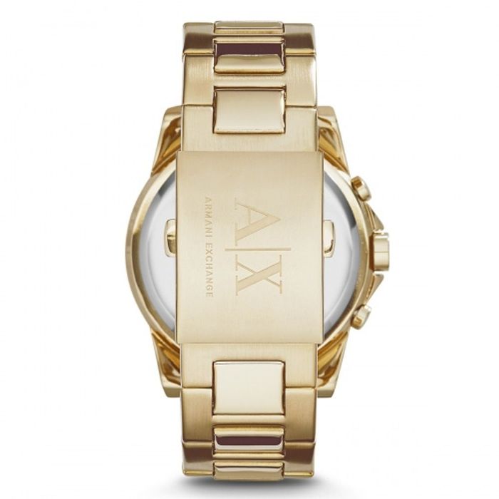 Relógio ARMANI EXCHANGE masculino dourado AX2099B1 C1KX - aconfianca