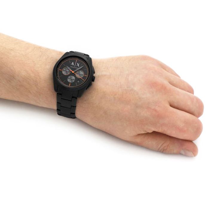 Relógio ARMANI EXCHANGE masculino preto fosco AX2852 P1PX - aconfianca