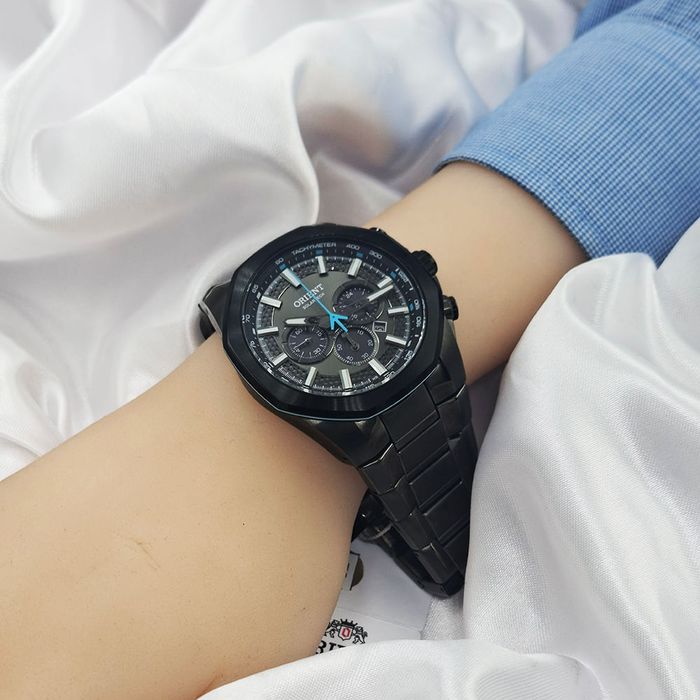 OCCULTUS ブラックメタル　BLACKL Orient Solartech Neo Vintage MYSCC009 G1GX Preto - Relojoaria