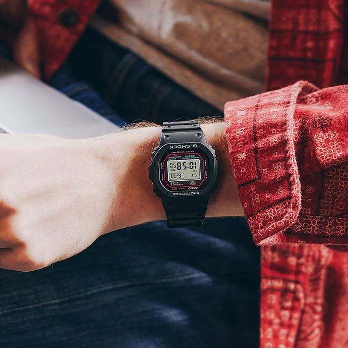 Relógio CASIO GSHOCK masculino origin revival DW-5000R-1ADR