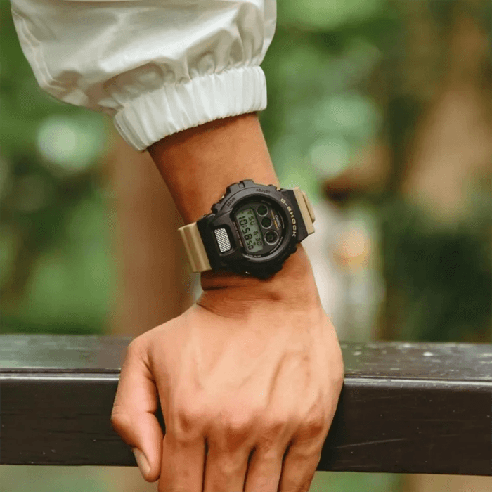Relógio CASIO G-SHOCK preto digital DW-6900TU-1A5DR - aconfianca