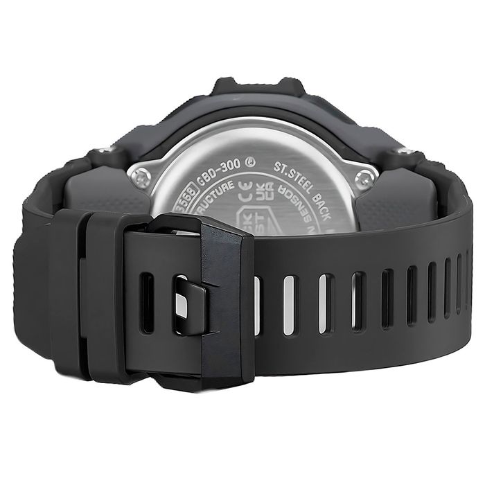 メ*0様 CASIO G-SHOCK GBD-300 Black Relógio G-SHOCK masculino digital G-Squad preto GBD-300-1DR