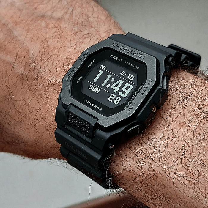 Relógio CASIO G-SHOCK masculino digital preto GBX-100NS-1DR